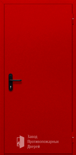 Фото двери «Однопольная глухая (красная)» в Лыткарино