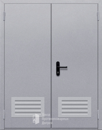 Фото двери «Двупольная с решеткой» в Лыткарино