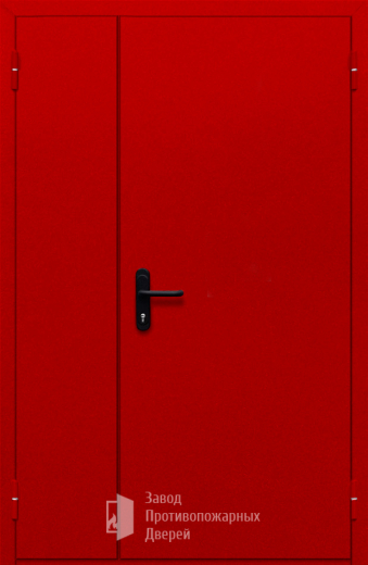 Фото двери «Полуторная глухая (красная)» в Лыткарино