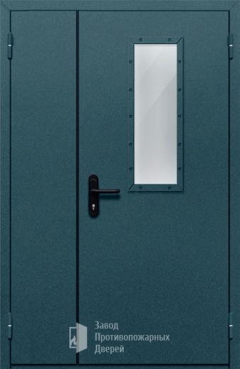 Фото двери «Полуторная со стеклом №27» в Лыткарино