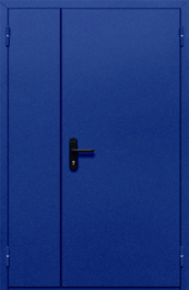 Фото двери «Полуторная глухая (синяя)» в Лыткарино