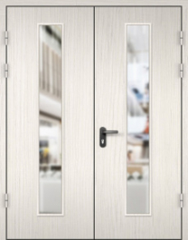 Фото двери «МДФ двупольная со стеклом №22» в Лыткарино