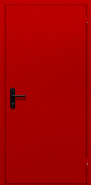 Фото двери «Однопольная глухая (красная)» в Лыткарино