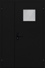 Фото двери «Полуторная со стеклом №84» в Лыткарино