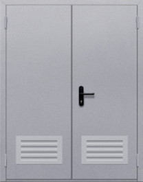 Фото двери «Двупольная с решеткой» в Лыткарино